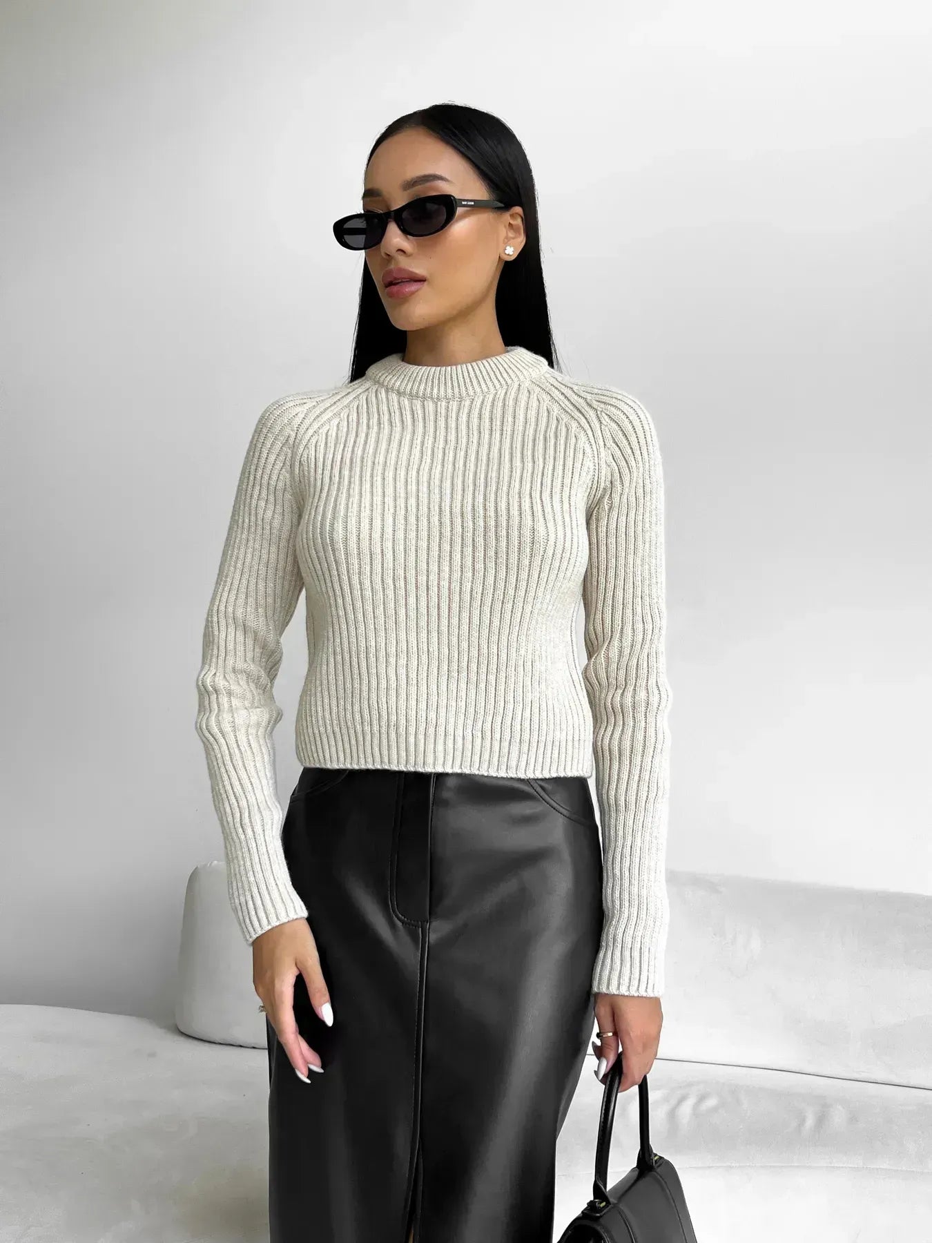 Jupe Longue Fendue à Aspect Lisse pour Femme | Idéale pour Sorties en Ville ou Événements Habillés