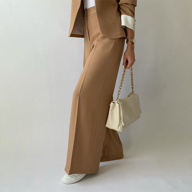 Ensemble Deux Pièces Décontracté avec Haut Et Pantalon pour Femme | Idéal pour Le Quotidien Et Les Sorties Informelles