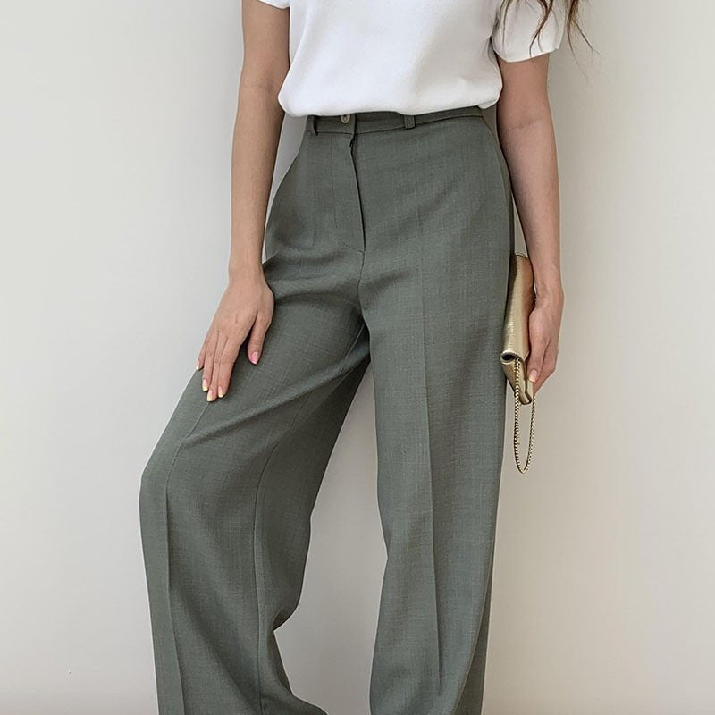 Ensemble Deux Pièces Décontracté avec Haut Et Pantalon pour Femme | Idéal pour Le Quotidien Et Les Sorties Informelles