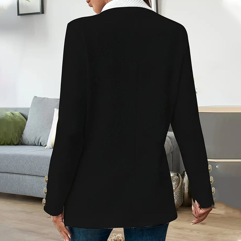 Manteau Ouvert À Coupe Droite pour Femme | Idéal pour La Mi-Saison