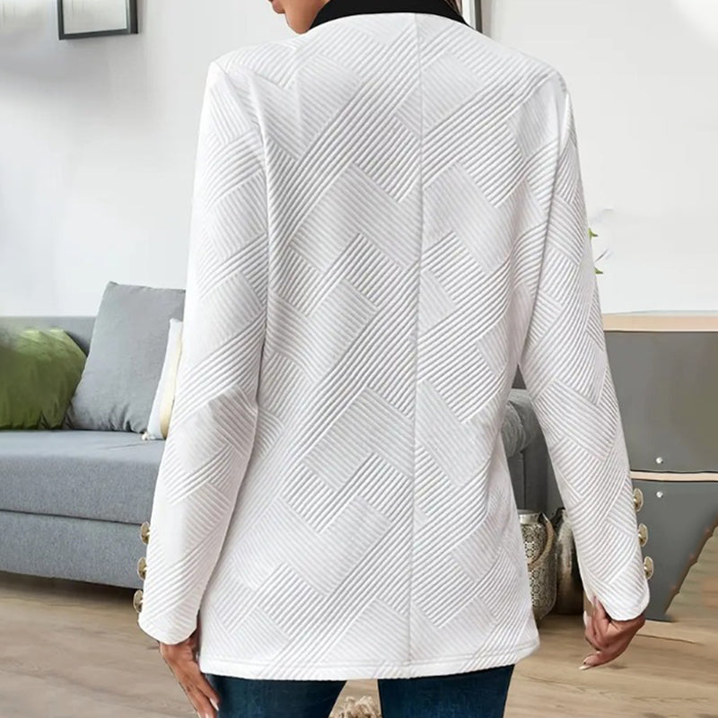 Manteau Ouvert À Coupe Droite pour Femme | Idéal pour La Mi-Saison