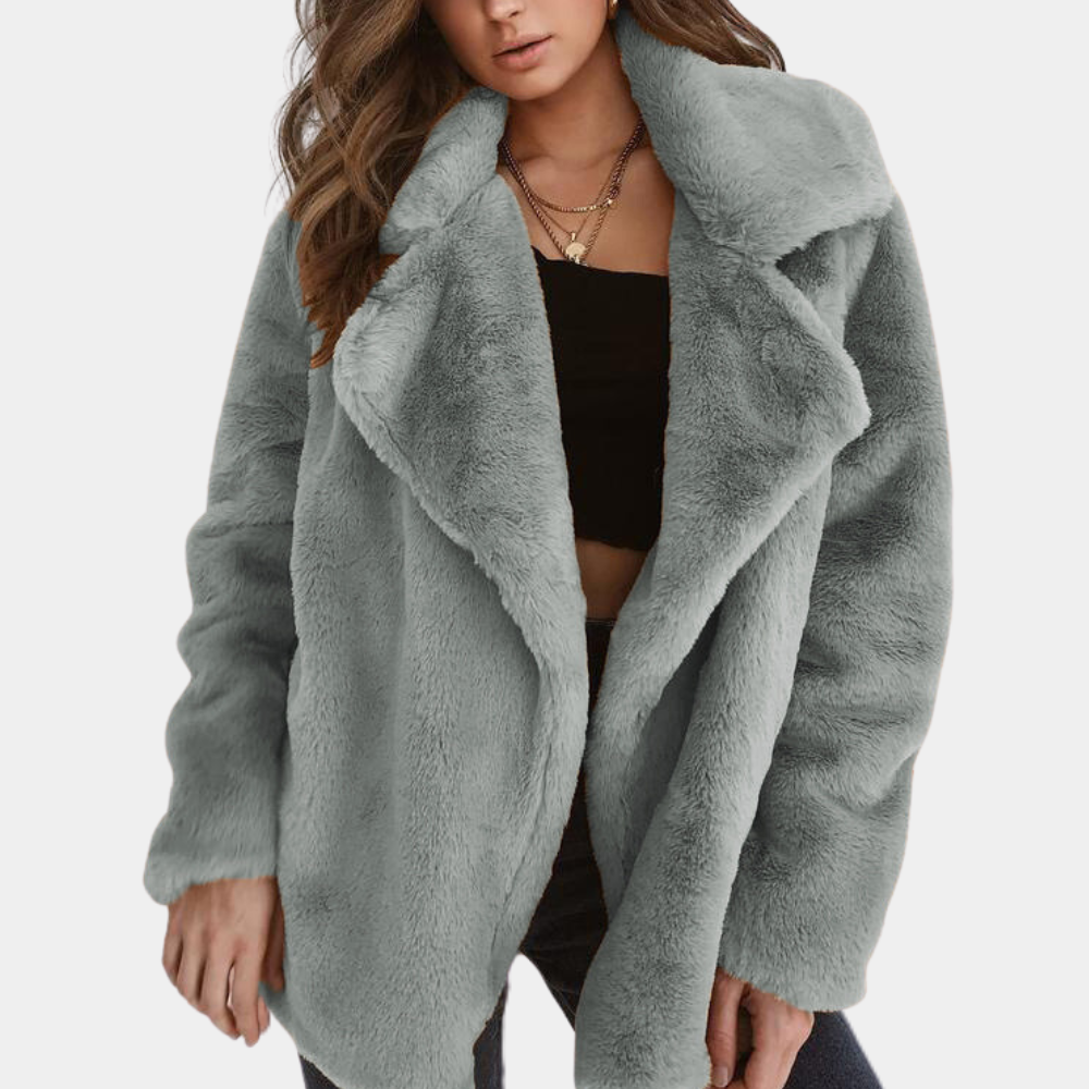 Manteau Oversize avec Col Ouvert pour Femme | Idéal pour l’Automne et l’Hiver