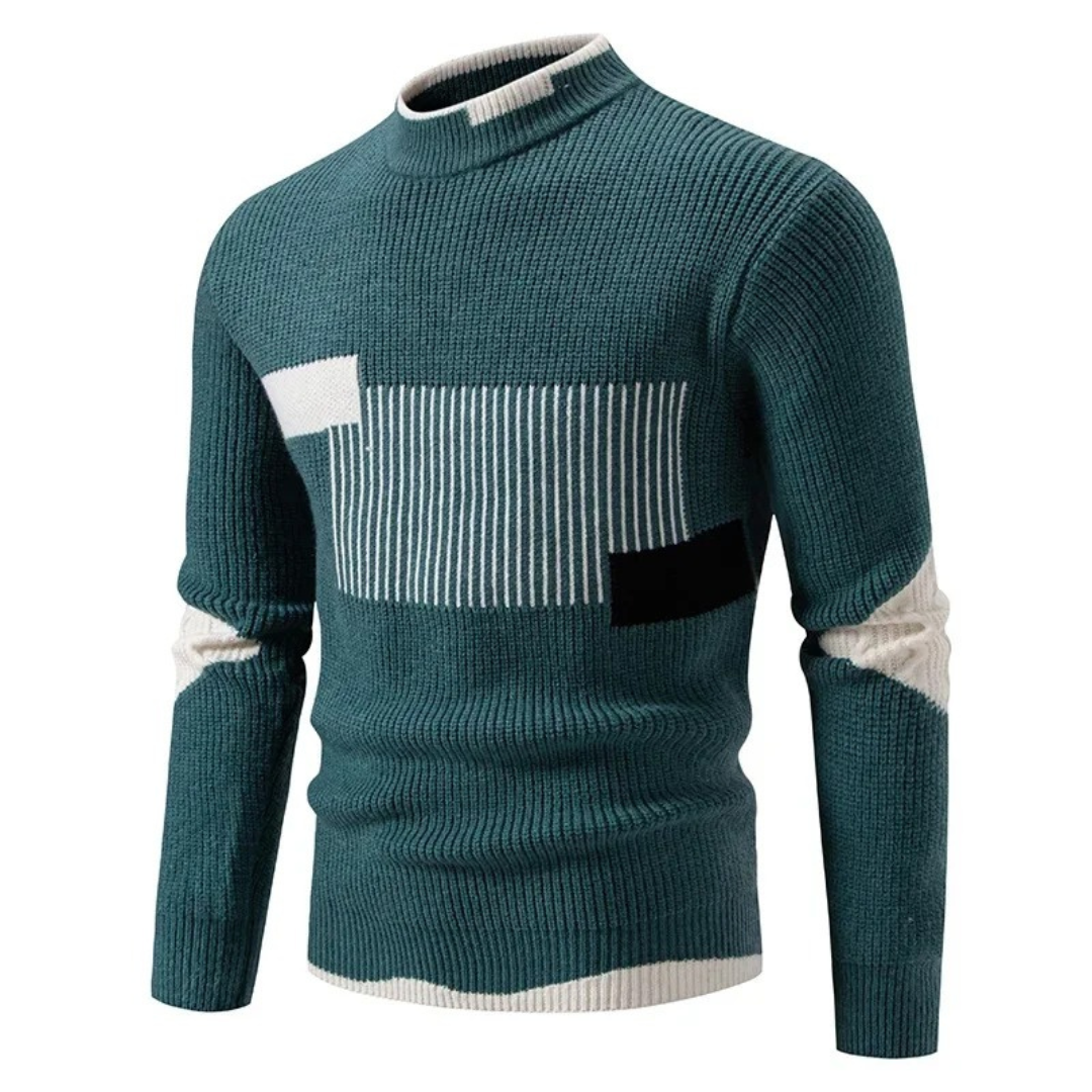 Pull En Maille À Coupe Moderne pour Homme | Idéal pour L’Automne Et L’Hiver