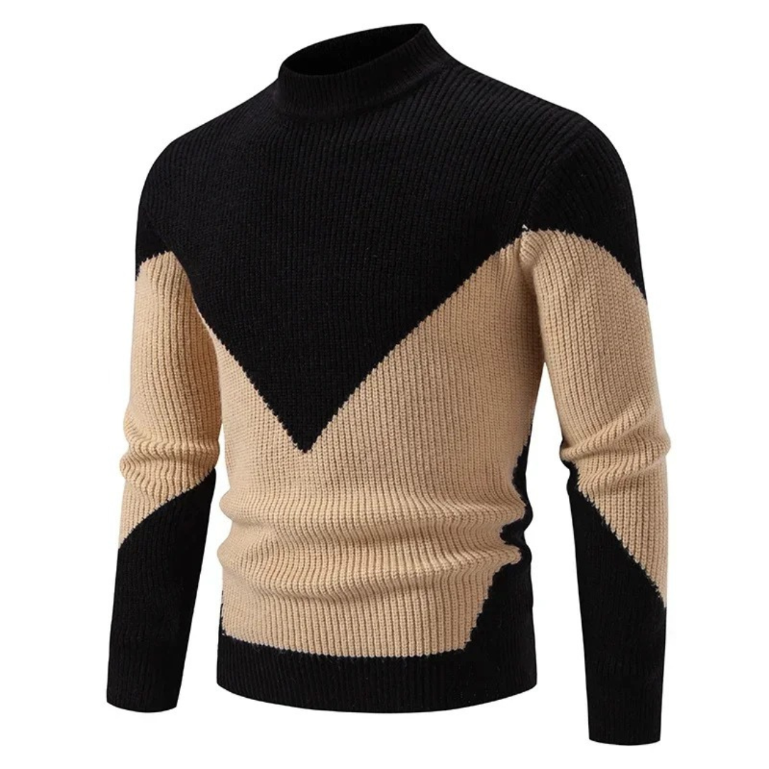 Pull En Maille À Coupe Moderne pour Homme | Idéal pour L’Automne Et L’Hiver
