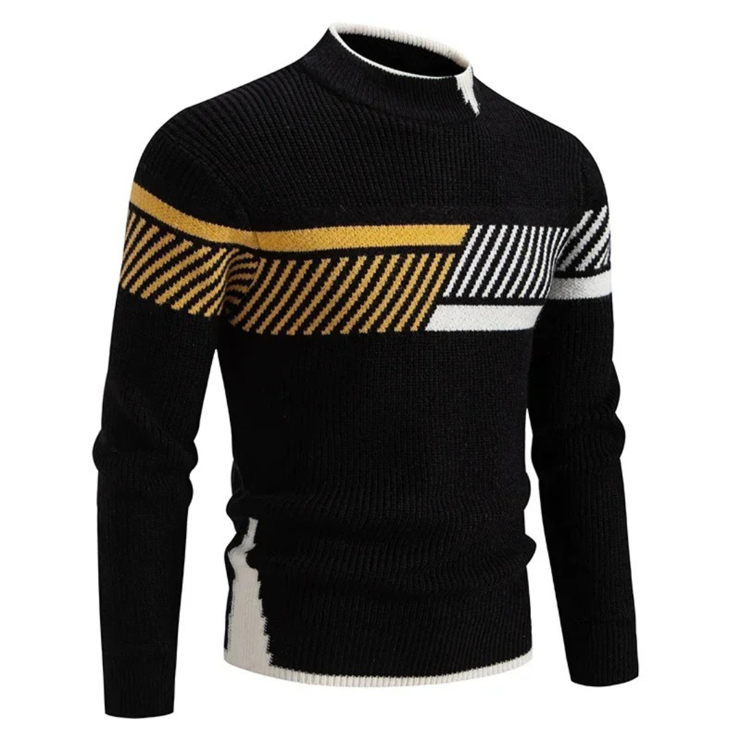 Pull En Maille À Coupe Moderne pour Homme | Idéal pour L’Automne Et L’Hiver