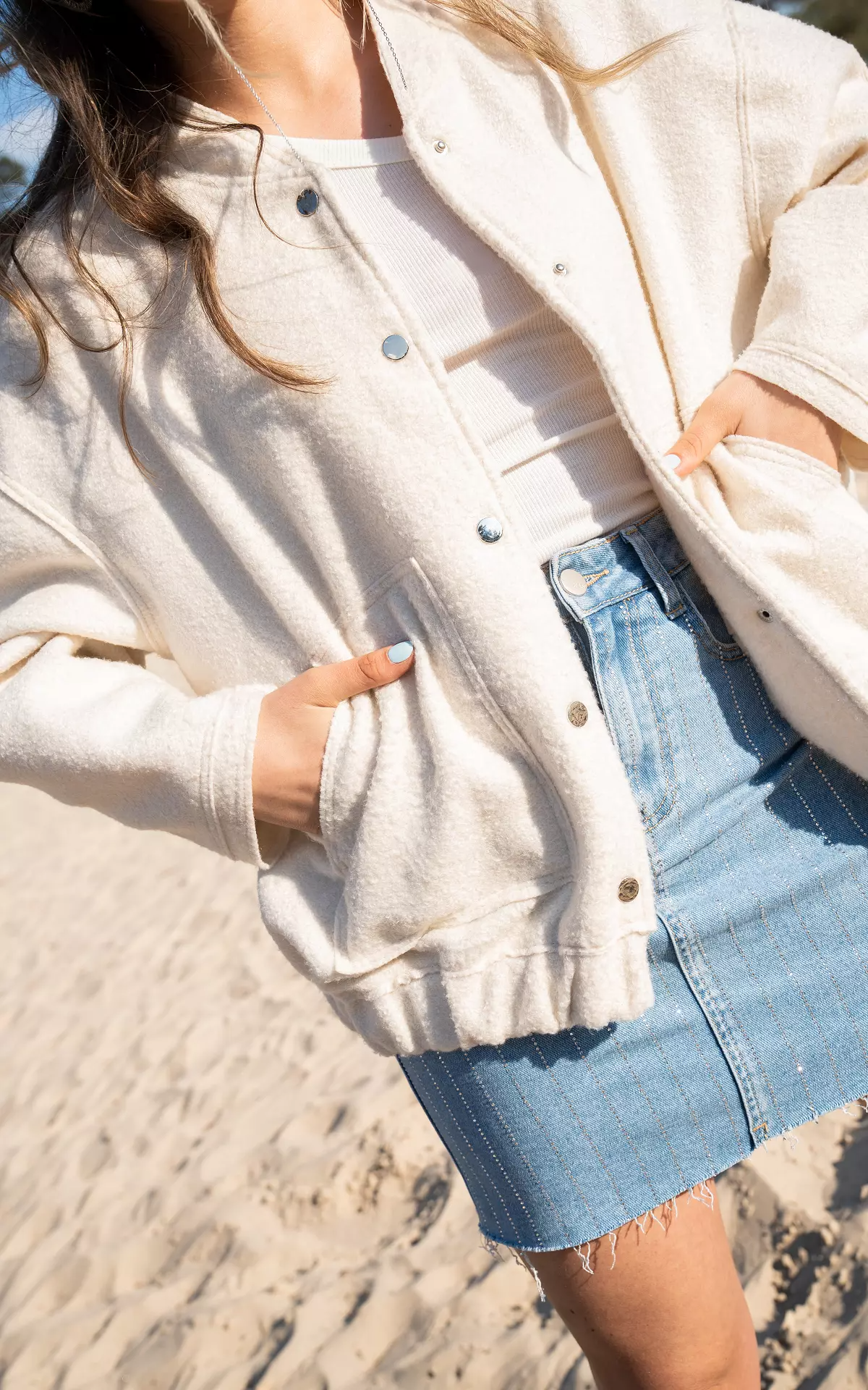 Blouson Bomber Ample pour Femme | Idéal pour Le Printemps Et Les Journées Décontractées