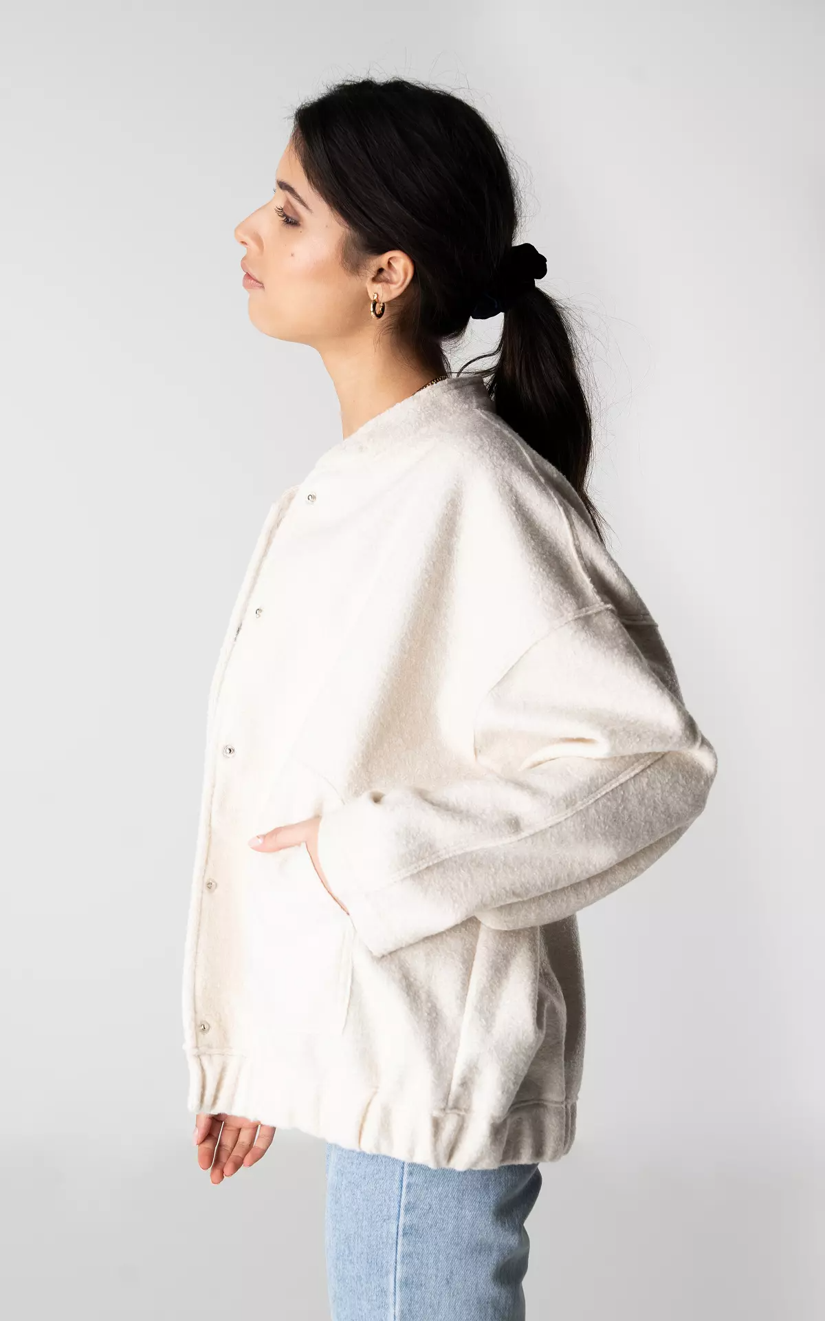 Blouson Bomber Ample pour Femme | Idéal pour Le Printemps Et Les Journées Décontractées