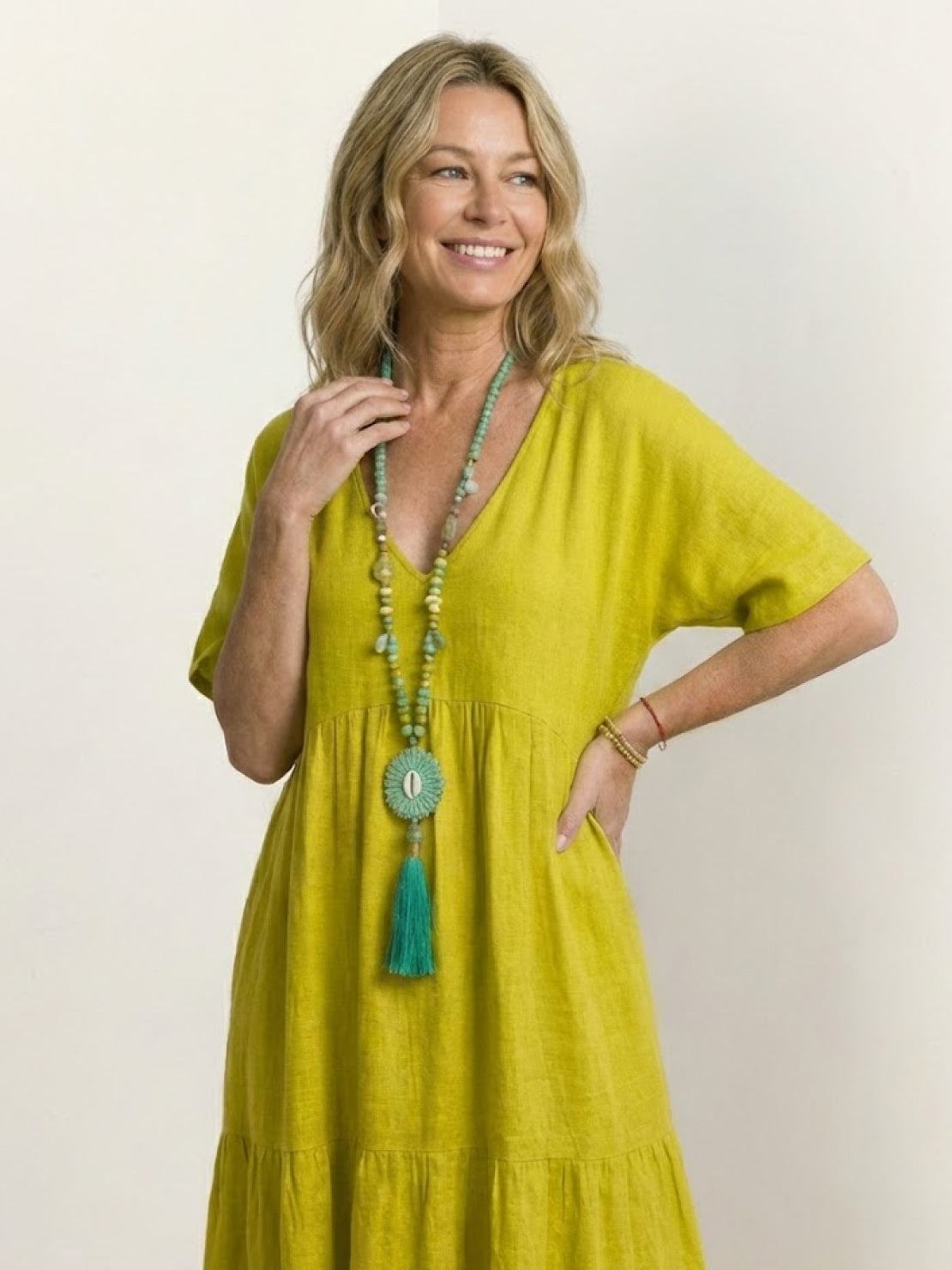 Robe Maxi À Jupe À Deux Volants Pour Femme | Idéale Pour Les Journées Chaudes Et Les Sorties Décontractées