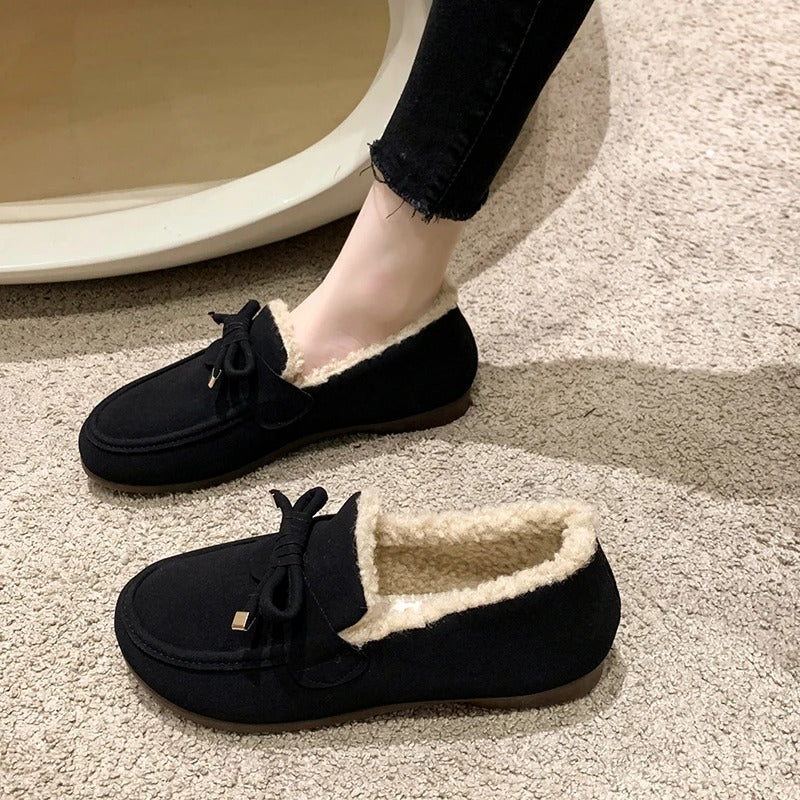Chaussures D’Hiver À Enfiler avec Semelle Antidérapante pour Femme | Idéales pour Saison Froide