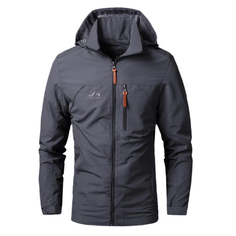 Veste Outdoor avec Poches Zippées pour Hommes | Idéale pour Randonnée et Activités de Plein Air