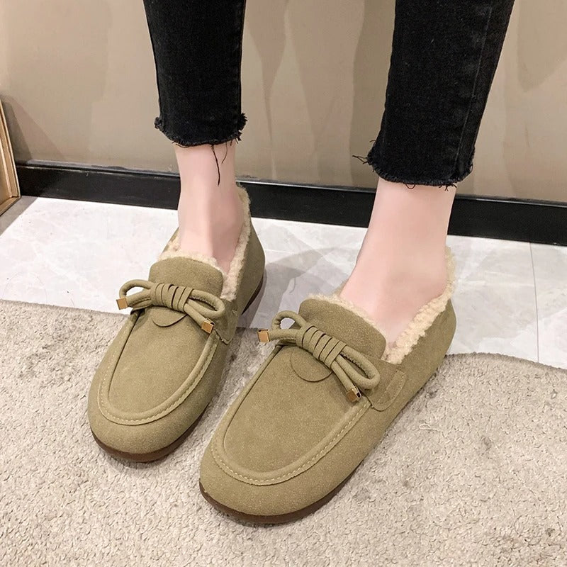 Chaussures D’Hiver À Enfiler avec Semelle Antidérapante pour Femme | Idéales pour Saison Froide