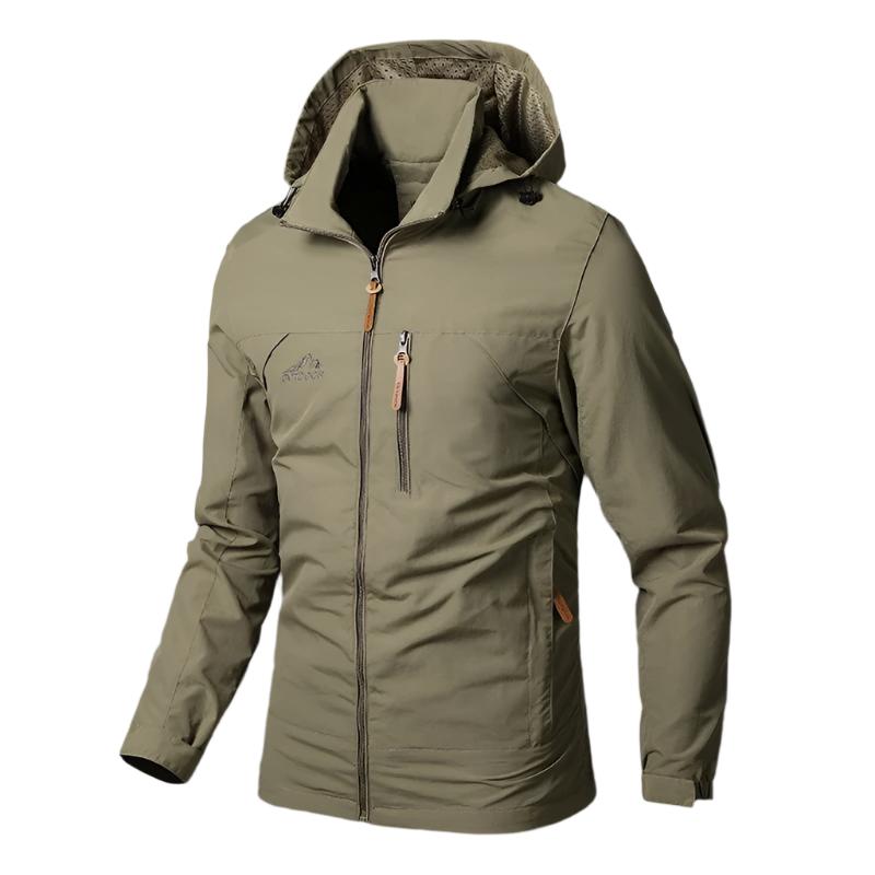 Veste Outdoor avec Poches Zippées pour Hommes | Idéale pour Randonnée et Activités de Plein Air