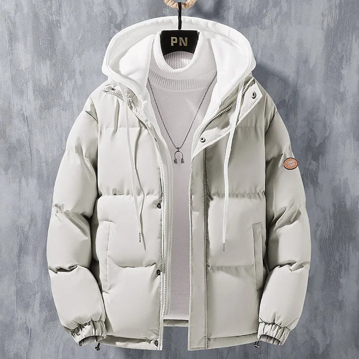Veste D’Hiver avec Capuche Et Fermeture Zippée pour Homme | Idéal pour L’Hiver