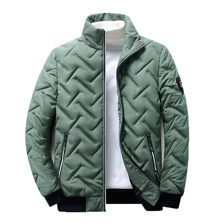 Blouson Bomber Matelassé avec Col Montant pour Homme | Idéal pour Automne et Hiver