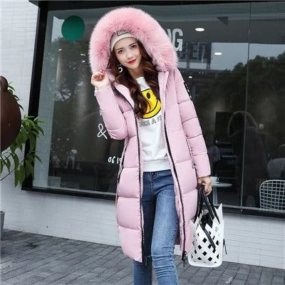 Parka Long Matelassé avec Capuche pour Femme | Idéal pour l’Hiver