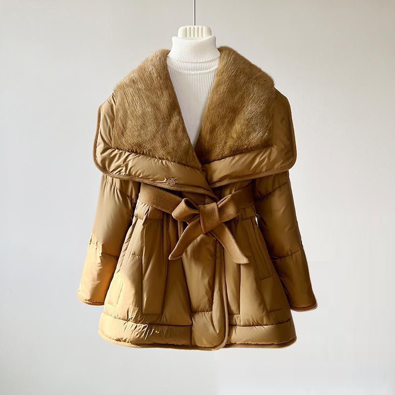 Manteau Long avec Col Large pour Femme | Idéal pour L’Hiver