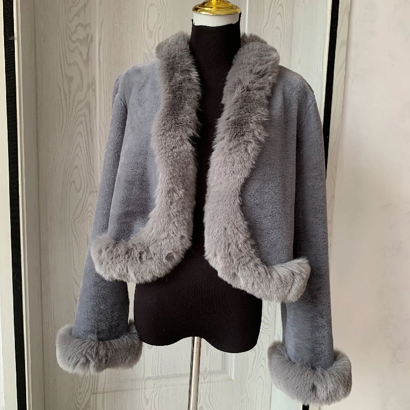 Veste Courte À Col Structuré pour Femme | Idéale pour La Mi-Saison