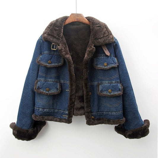 Veste Longue À Poches Multiples avec Col Structuré pour Femme | Idéale pour L’Hiver