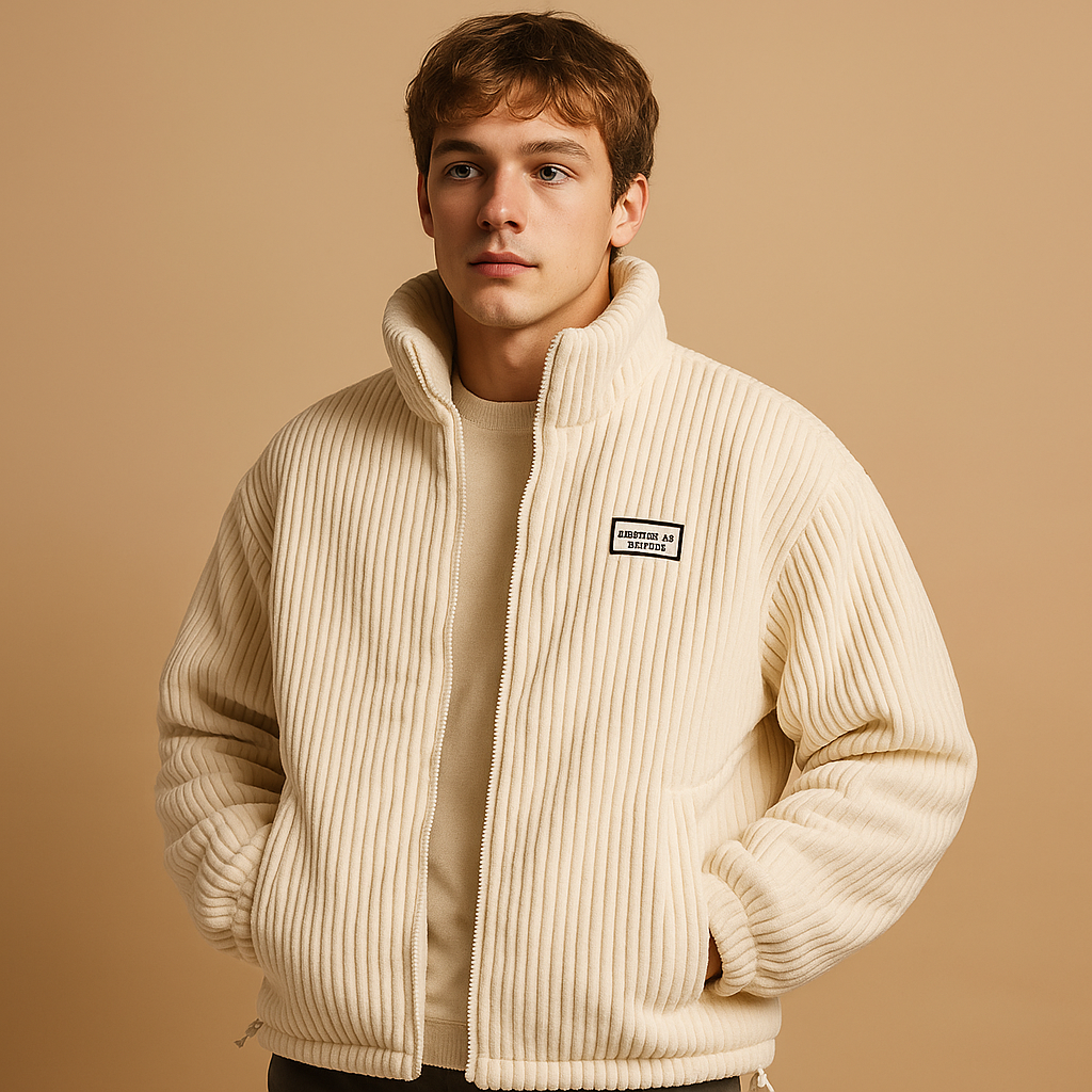Veste Matelassée pour Homme avec Coupe Décontractée | Idéale pour L’Automne Et L’Hiver