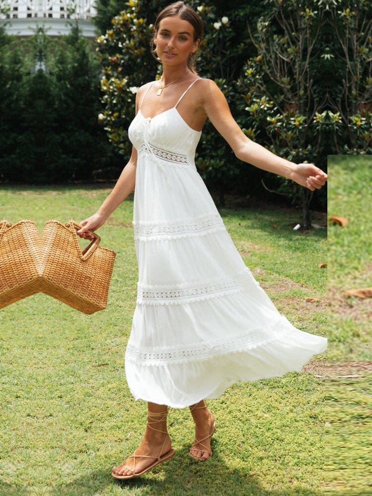 Robe Longue avec Coupe Fluide pour Femme | Idéale pour les Journées d’Été et les Événements en Plein Air