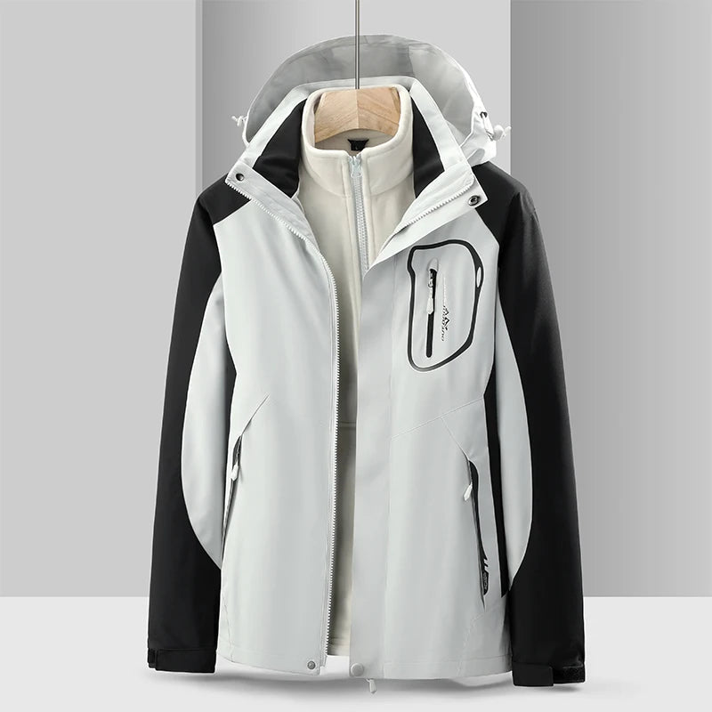 Manteau Long avec Capuche et Fermeture Zippée pour Femmes | Idéal pour l’Hiver