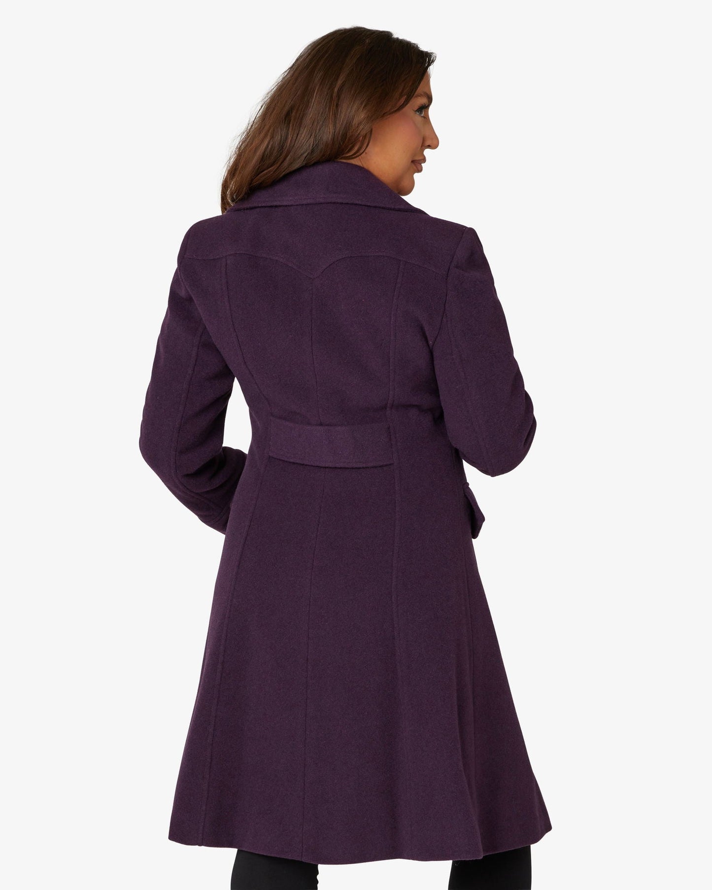 Manteau Mi-Long à Double Boutonnage pour Femme | Idéal pour la Saison Froide