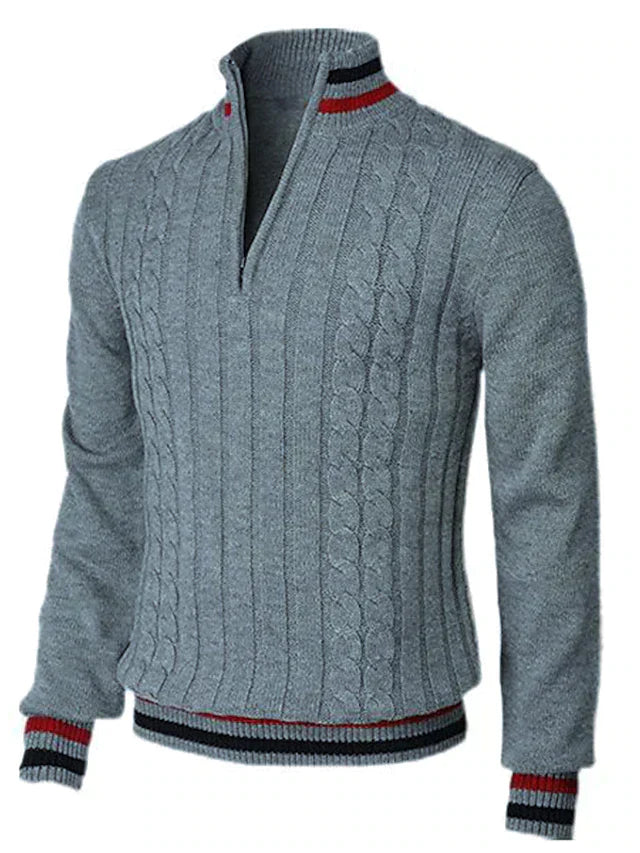 Pull Zippé à Manches Longues pour Homme | Idéal pour un Usage Quotidien