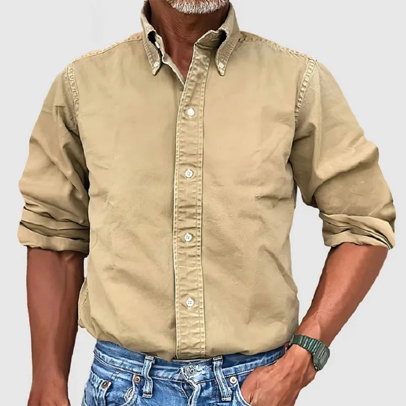 Chemise À Manches Longues avec Coupe Classique pour Homme | Idéale pour Différentes Occasions