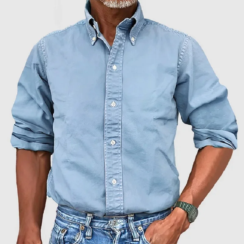 Chemise À Manches Longues avec Coupe Classique pour Homme | Idéale pour Différentes Occasions