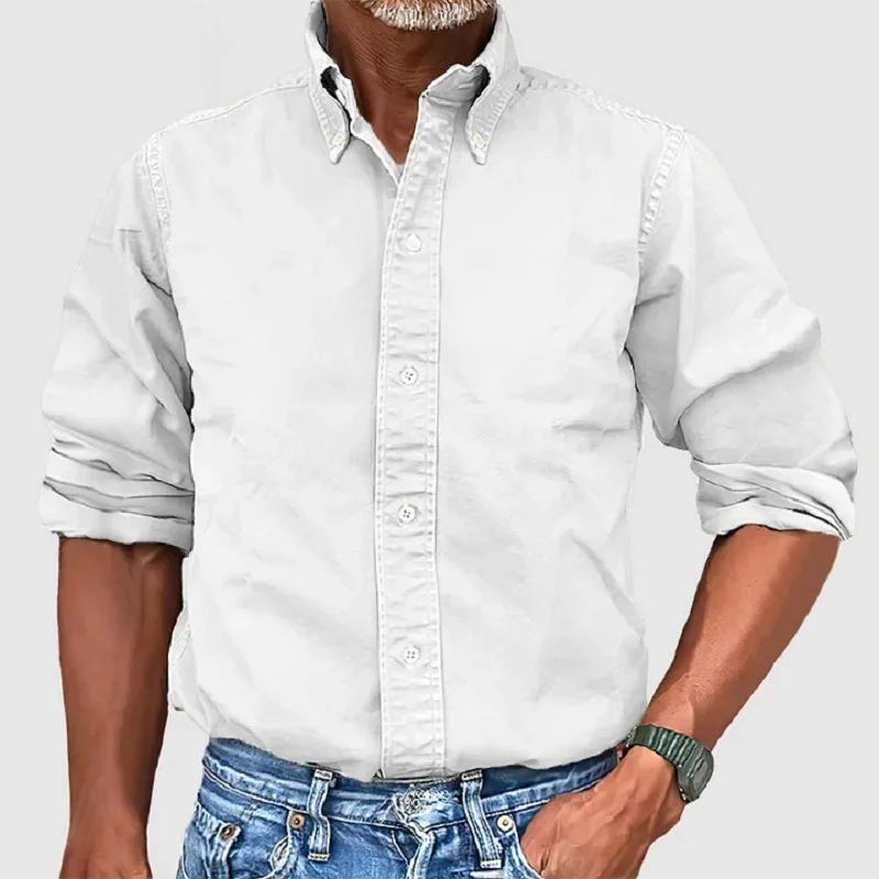 Chemise À Manches Longues avec Coupe Classique pour Homme | Idéale pour Différentes Occasions