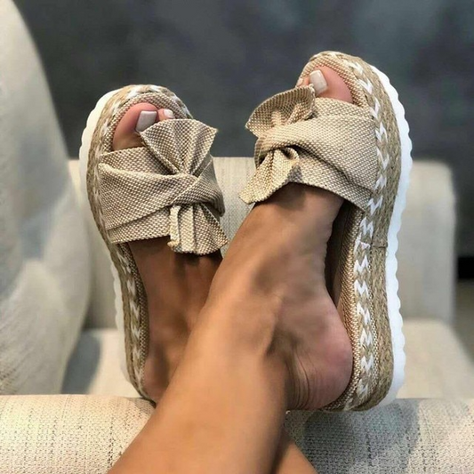 Sandales À Semelle Épaisse Avec Bride Ajustée Pour Femmes | Idéales Pour Le Printemps Et L’Été