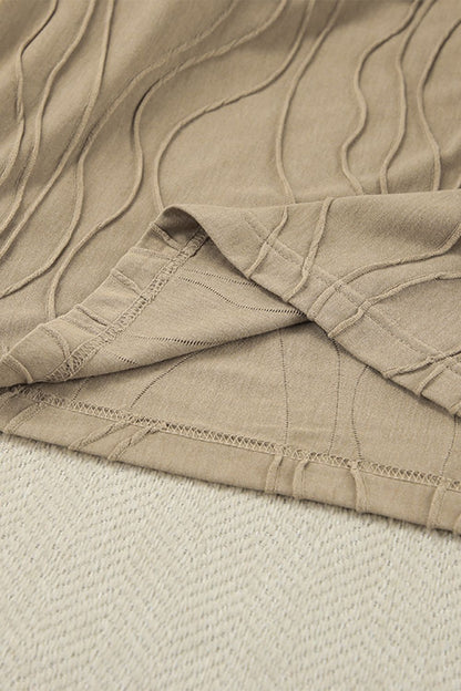 Ensemble Deux Pièces avec Haut à Manches Longues Épaules Tombantes et Pantalon Coordonné pour Femme | Idéal pour un Usage Quotidien