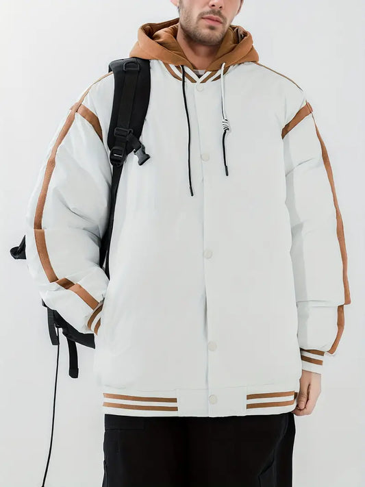 Veste Matelassée À Fermeture Zippée pour Homme | Idéale pour L’Hiver