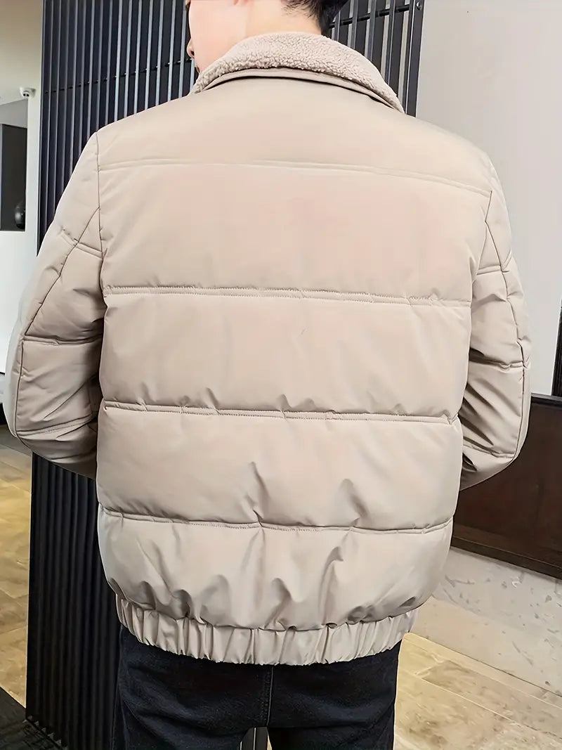 Veste avec Col Et Fermeture Zippée pour Homme | Idéale pour Le Quotidien Et Les Loisirs