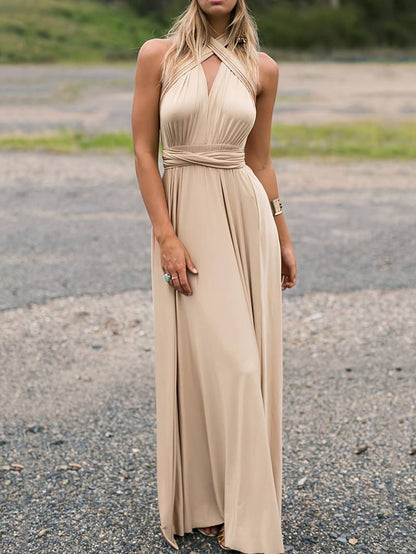 Robe Longue Convertible Pour Femmes | Idéale Pour Mariages Et Événements Formels