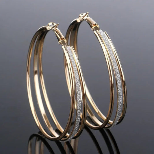Boucles D’Oreilles Dorées Avec Design Vintage Pour Femmes | Idéales Pour Le Quotidien