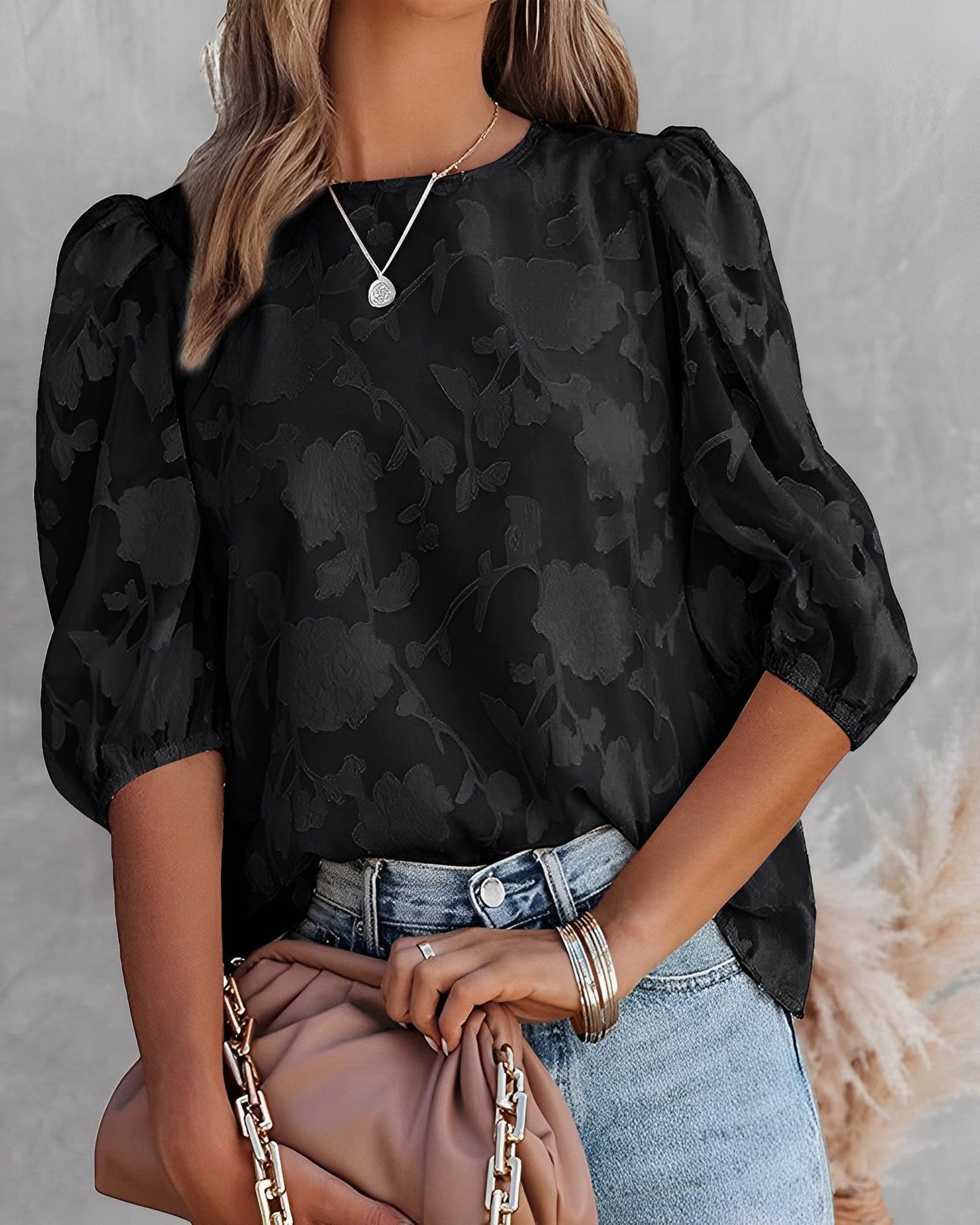 Chemise à Manches Bouffantes pour Femme avec Coupe Décontractée | Idéale pour un Usage Quotidien ou Habillé