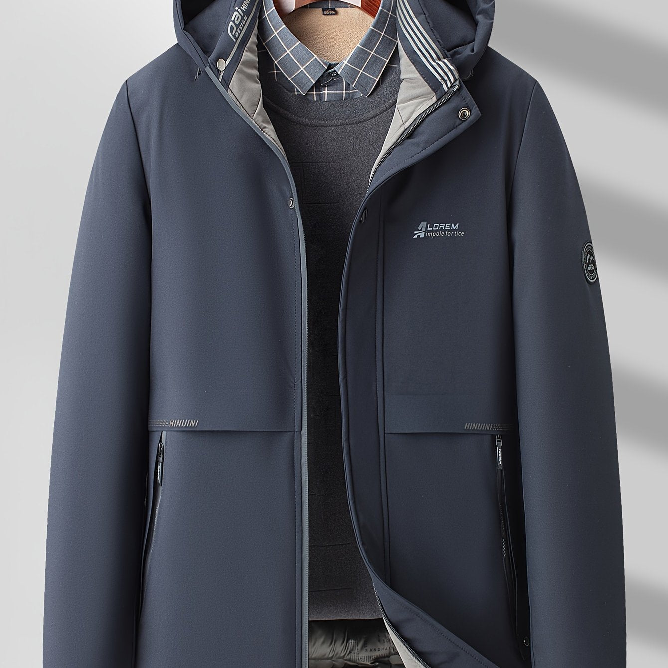 Veste Matelassée avec Coupe Régulière pour Homme | Idéale pour l’Hiver