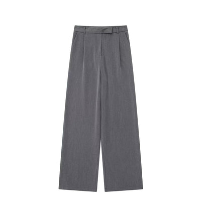 Pantalon Large Taille Moyenne Pour Femme | Idéal Pour Usage Quotidien Et Professionnel
