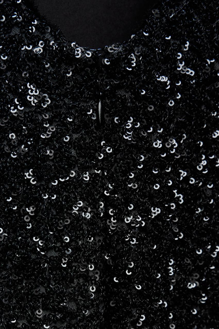 Robe Maxi Avec Dos Ouvert Et Détails À Paillettes Pour Femme | Idéale Pour Les Galas Et Soirées