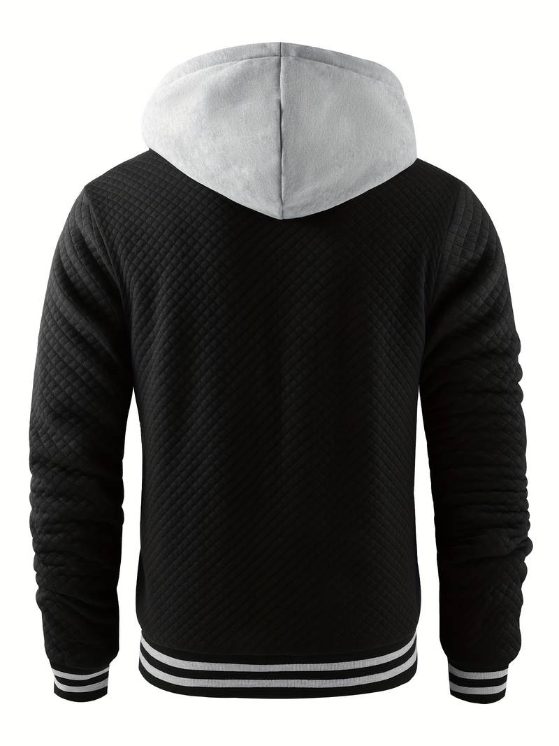 Hoodie à Capuche avec Coupe Droite pour Hommes | Idéal pour les Activités Quotidiennes