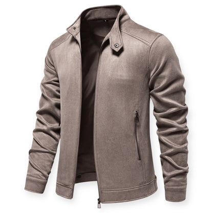 Veste Zippée À Col Montant pour Hommes | Idéale pour Les Sorties Quotidiennes
