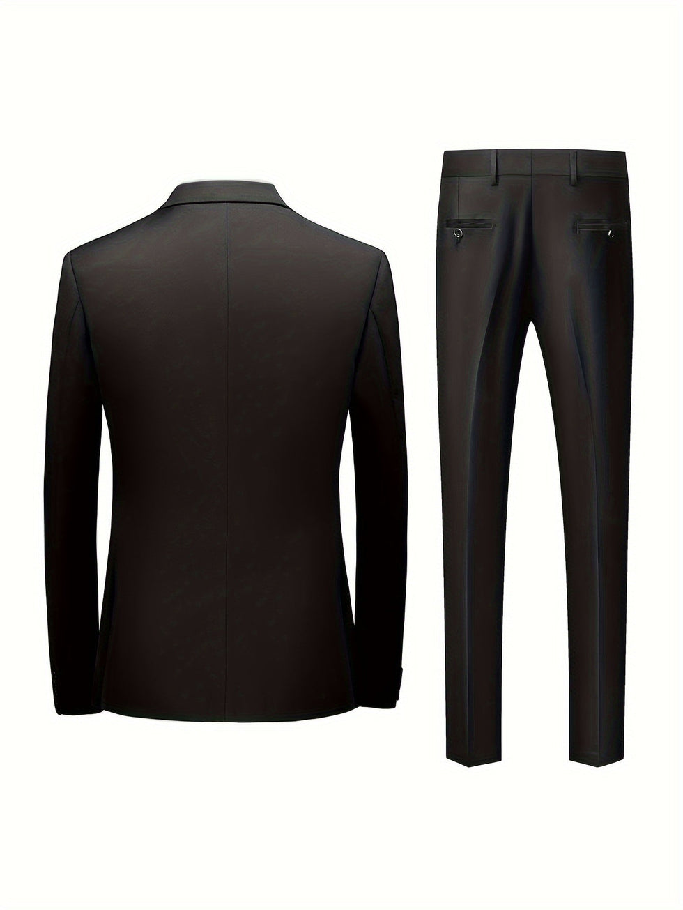 Costume Deux Pièces Ajusté avec Veste et Pantalon pour Homme | Idéal pour Occasions Formelles