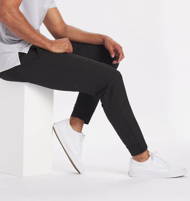 Pantalon Fonctionnel avec Coupe Ajustée Et Taille Élastique pour Homme | Idéal pour Les Activités Quotidiennes