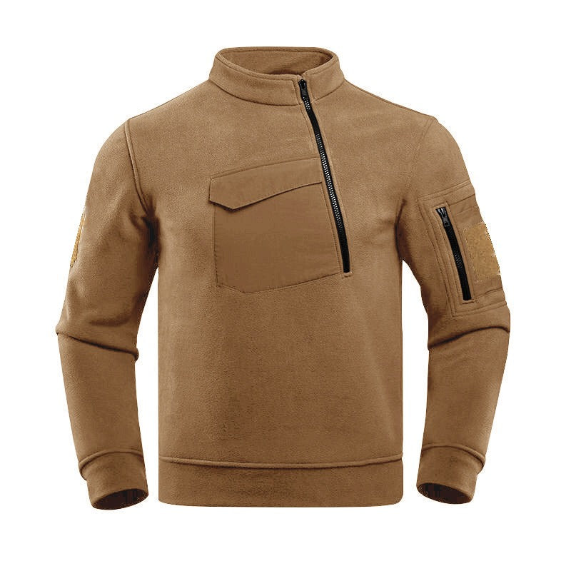 Veste Polaire avec Poches Zippées pour Homme | Idéale pour Les Journées Froides