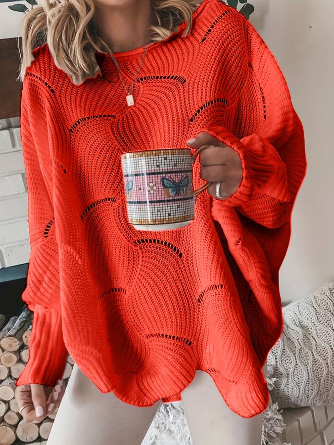 Pull En Maille À Manches Longues pour Femme | Idéal pour Un Usage Quotidien