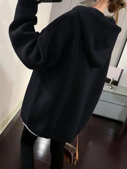Hoodie à Manches Longues avec Motif Sourire pour Adultes | Idéal pour un Usage Quotidien