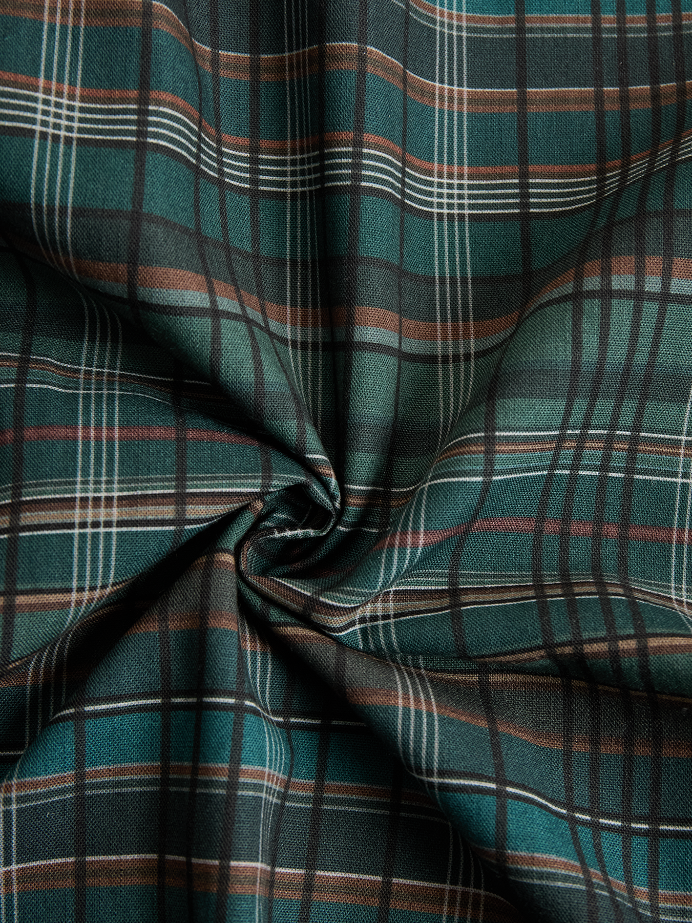 Robe maxi à carreaux avec col chemise pour femmes