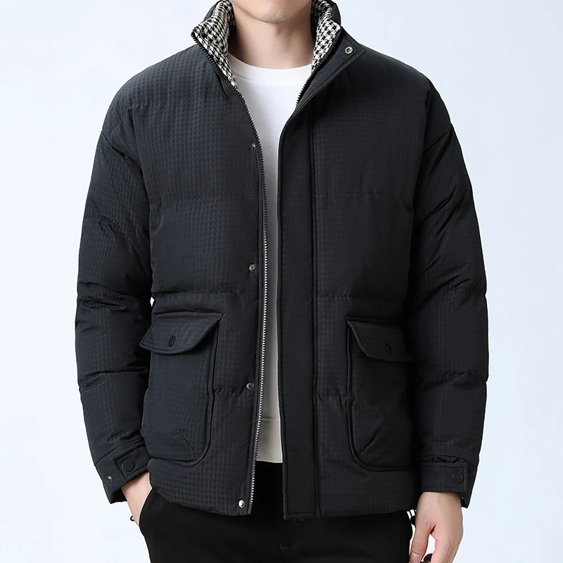 Veste D’Hiver avec Fermeture Zippée Intégrale pour Homme | Idéale pour La Saison Froide