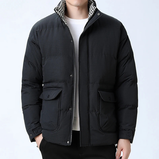 Veste D’Hiver avec Fermeture Zippée Intégrale pour Homme | Idéale pour La Saison Froide